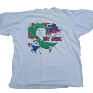 Vintage Doug Clark and the Hot Nuts band tee signed single stitch